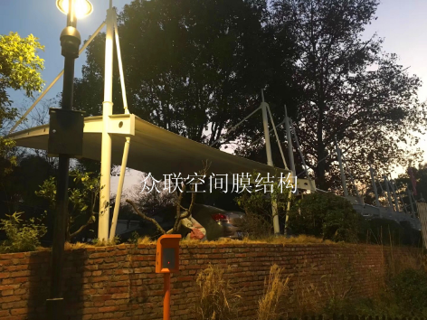 东湖海洋世界车棚膜结构